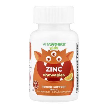 VitaWorks Kids Zinc - 120 chewables &mdash; оригинальный товар