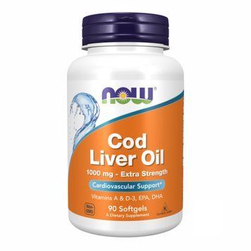 Cod Liver Oil 1000mg - 90 sgels &mdash; оригинальный товар
