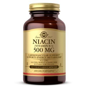 Niacin (Vitamin B3) 500mg - 100 vcaps &mdash; оригинальный товар