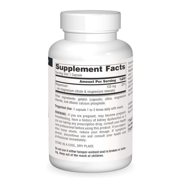 Magnesium Citrate 133mg - 90 caps &mdash; оригінальний товар