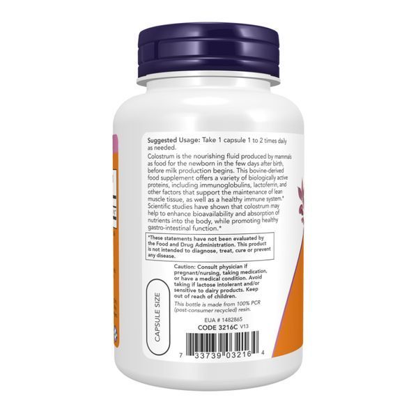 Colostrum 500mg - 120 vcaps &mdash; оригинальный товар
