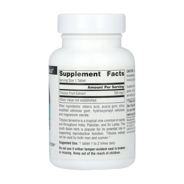 Tribulus Extract 750mg - 60 tabs &mdash; оригінальний товар