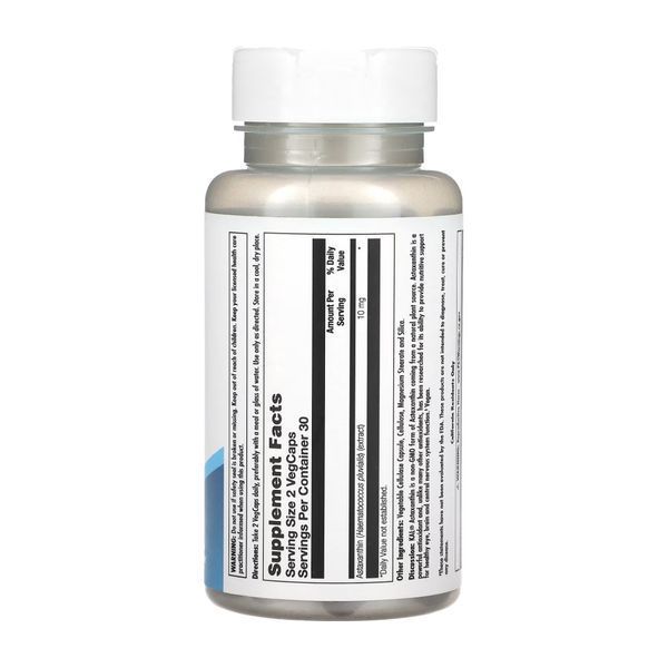 Astaxanthin 10mg - 60 tabs &mdash; оригінальний товар