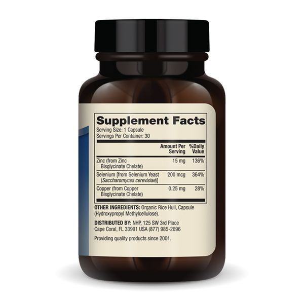 Zinc plus Selenium - 30 caps &mdash; оригинальный товар