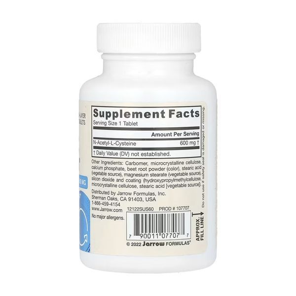 NAC Sustain 600mg - 60 tabs &mdash; оригинальный товар