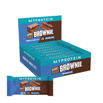 Double Dough Brownie - 12x60g Chunky Chocolate &mdash; оригинальный товар