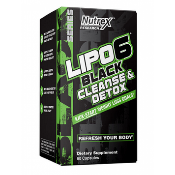 Lipo-6 Black Cleanse Detox - 60ct &mdash; оригинальный товар