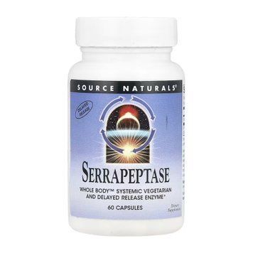 Serrapeptase - 60 caps &mdash; оригинальный товар