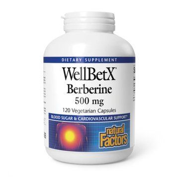 WellBetX Berberine 500mg - 120 vcaps &mdash; оригинальный товар
