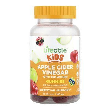 Apple Cider Vinegar with the Mother Kids - 60 gummies &mdash; оригинальный товар