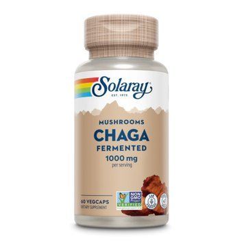 Fermented Chaga Mushroom 1000mg - 60 vcaps &mdash; оригинальный товар