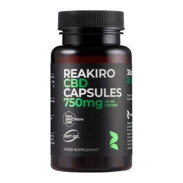 CBD Gel Capsules 750mg - 30 caps &mdash; оригинальный товар