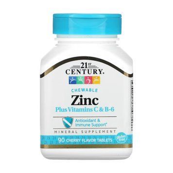 Zinc Plus Vitamins C & B-6 - 90 tabs Cherry &mdash; оригинальный товар