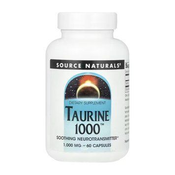 Taurine 1000&trade; 1000 mg - 60 caps &mdash; оригинальный товар