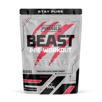 Beast Pre-Workout - 300g Cherry &mdash; оригінальний товар