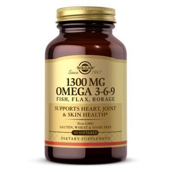 Omega 3-6-9 1300mg - 60 softgels &mdash; оригинальный товар