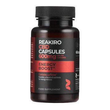 Energy Boost CBD Capsules 600mg - 60 caps (До 12.25 + Пошкоджена банка) &mdash; оригінальний товар