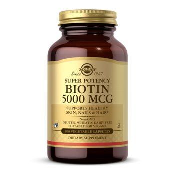 Biotin 5000mcg - 100 vcaps &mdash; оригинальный товар