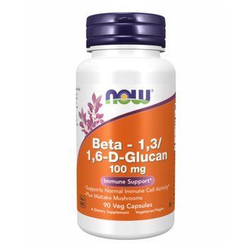 Beta-1,3/1,6-D-Glucan 100mg - 90 vcaps &mdash; оригинальный товар