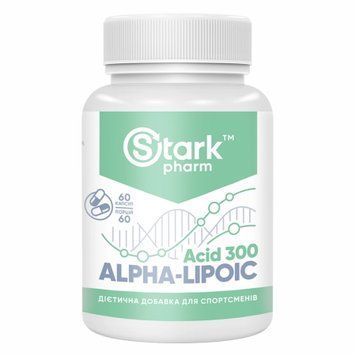 Stark Alpha Lipoiс Acid ( ALA ) 300mg - 60tab &mdash; оригинальный товар