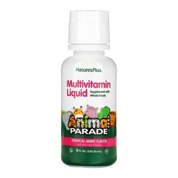 Animal Parade Multivitamin Liquid - 236.56 ml Tropical Berry &mdash; оригинальный товар