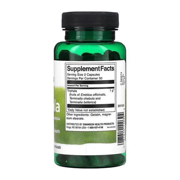 Triphala 500 mg - 100caps &mdash; оригінальний товар