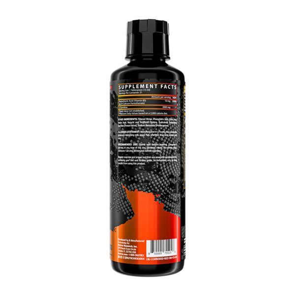 Liquid L-Carnitine 3000 - 480ml Orange Mango &mdash; оригинальный товар