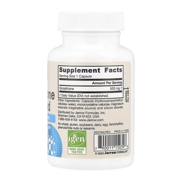 Reduced Glutathione 500 mg - 60 caps &mdash; оригинальный товар