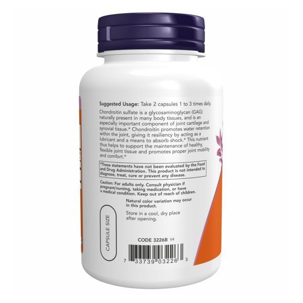 Chondroitin Sulfate 600mg - 120 caps &mdash; оригінальний товар