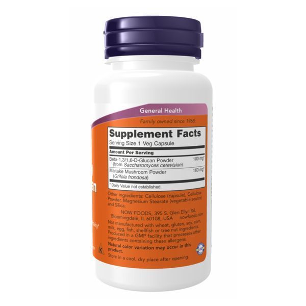Beta-1,3/1,6-D-Glucan 100mg - 90 vcaps &mdash; оригінальний товар