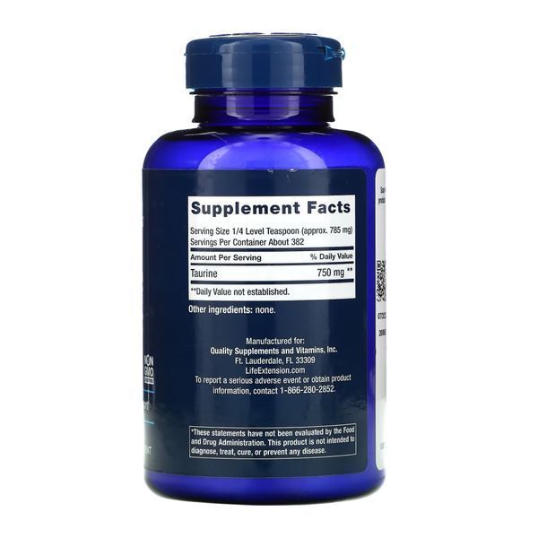 Taurine Powder - 300g &mdash; оригінальний товар