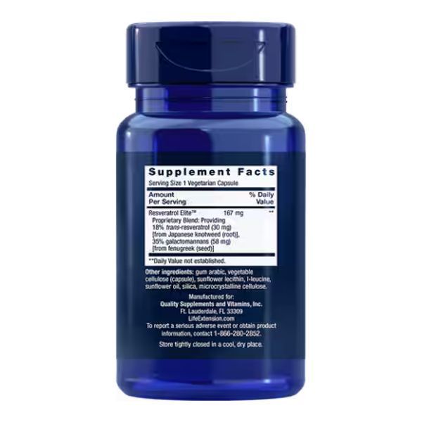 Resveratrol 100 mg - 30 vcaps &mdash; оригинальный товар