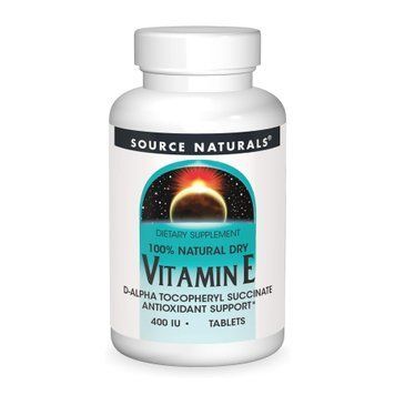 Vitamin E 400 IU D-Alpha Tocopherol - 100 tabs &mdash; оригинальный товар