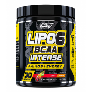 Lipo-6 BCAA Intense - 30srv Watermelon &mdash; оригинальный товар