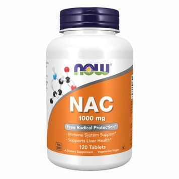 N-Acetyl-Cysteine 1000mg - 120 tabs &mdash; оригинальный товар