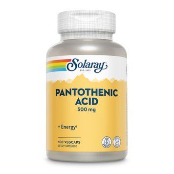 Pantothenic Acid 500mg - 100 veg caps &mdash; оригинальный товар