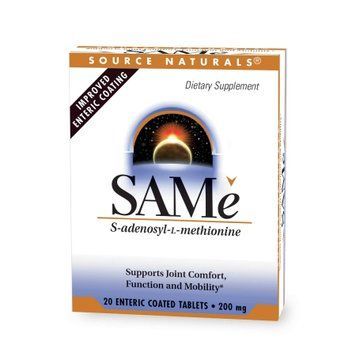 SAMe 200mg Enteric Coated - 20 tabs &mdash; оригинальный товар