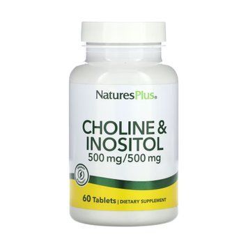 Choline & Inositol 500mg - 60 tabs &mdash; оригинальный товар
