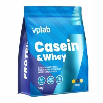 Casein & Whey - 500g Vanilla &mdash; оригинальный товар