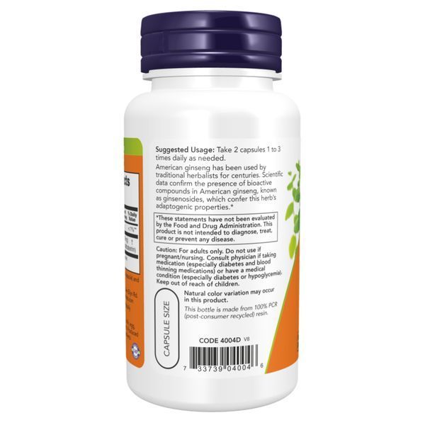 American Ginseng 500mg - 100 vcaps &mdash; оригінальний товар