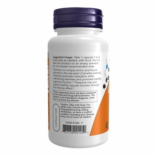 L-Theanine 100mg - 90 vcaps &mdash; оригинальный товар