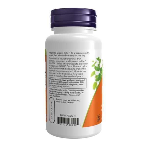 Dopa Mucuna - 180 vcaps &mdash; оригінальний товар