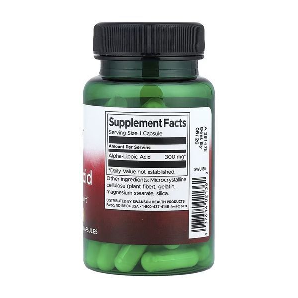 Alpha Lipoic Acid 300 mg - 60 caps &mdash; оригінальний товар