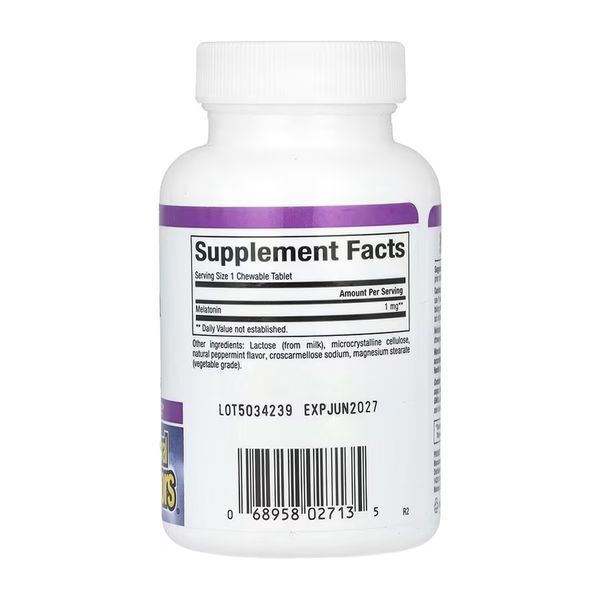 Melatonin 1mg - 90 tabs &mdash; оригінальний товар