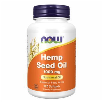 Hemp Seed Oil 1000 mg - 120 Softgels &mdash; оригінальний товар