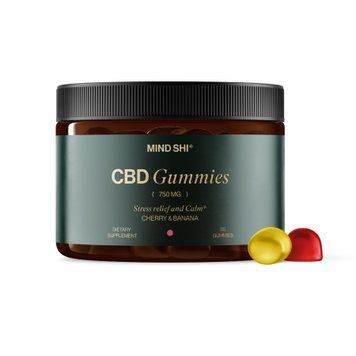 CBD Gummies Full Spectrum 750 mg Cherry & Banana - 30 gummies &mdash; оригинальный товар