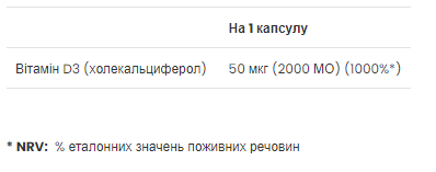 Vitamin D3 2000 IU - 180 softgels &mdash; оригинальный товар