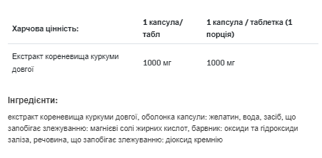 Adapto Curcuma - 90caps &mdash; оригінальний товар