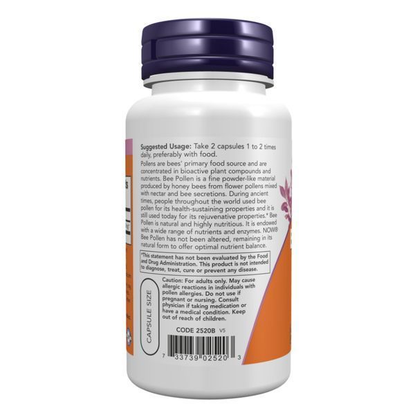 Bee Pollen 500mg - 100 caps &mdash; оригинальный товар