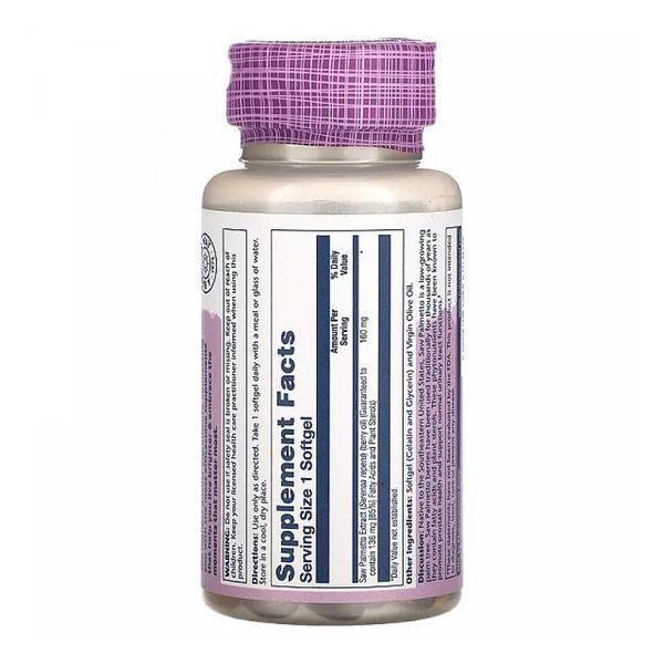 Saw Palmetto Berry Extract 160mg - 60 caps &mdash; оригінальний товар